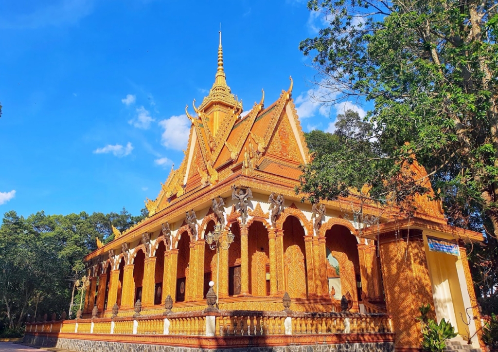 Chùa Hạnh Phúc Tăng (Sanghamangala) – Ngôi chùa Khmer cổ với bề dày lịch sử hơn 1.000 năm